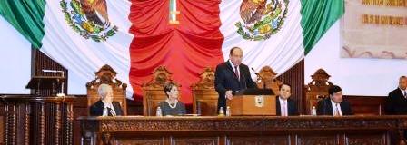 Presenta su Tercer Informe el Lic. Rubén Ignacio Moreira Valdez, Gobernador del Estado de Coahuila de Zaragoza